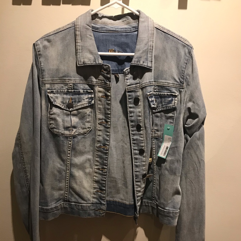 Acid Wash Jean Jacket